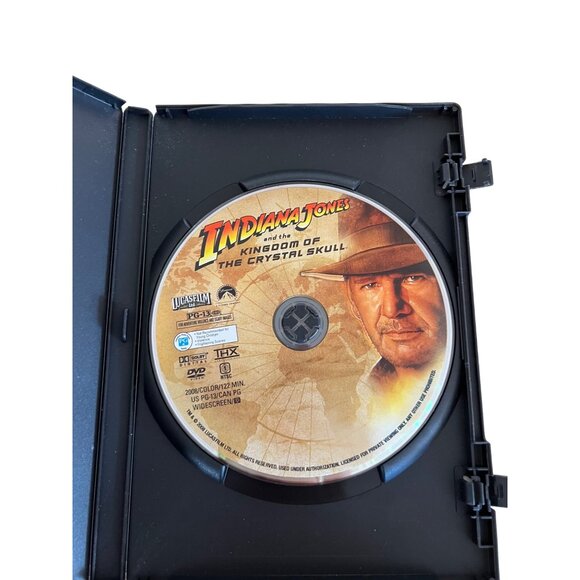 Indiana Jones And The Kingdom Of The Crystal Skull DVD Adventure Movie - Picture 2 of 4